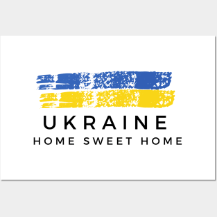 Ukraine Home Sweet Home Posters and Art